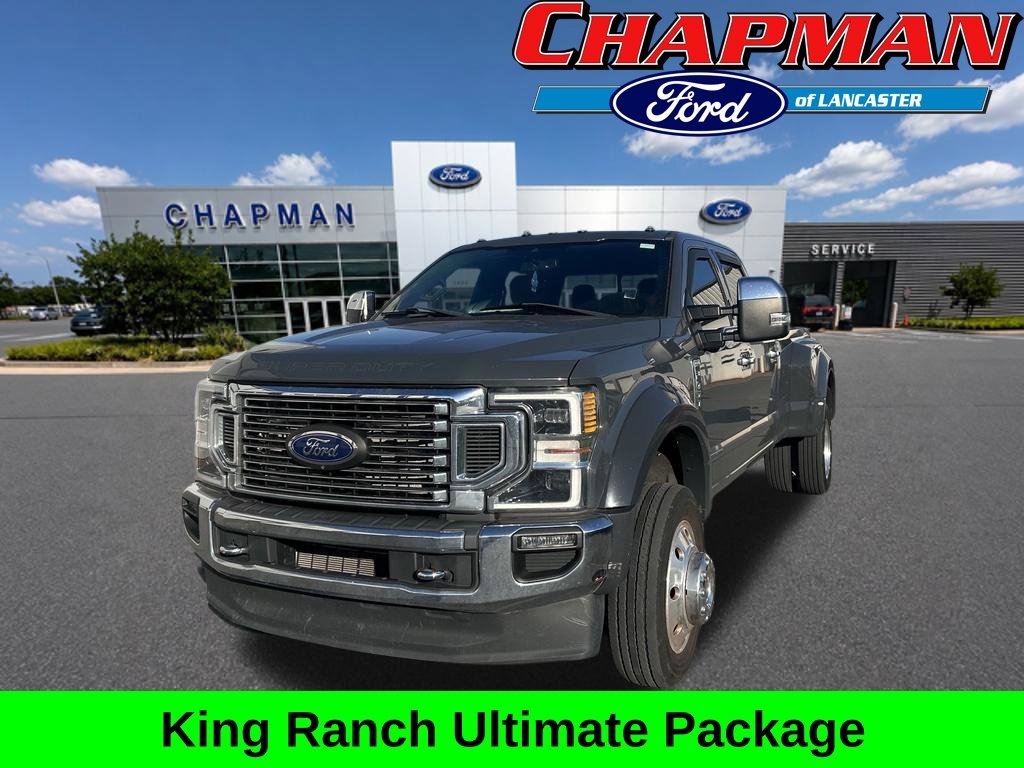 Used 2021 Gray Metallic Ford King Ranch image 1