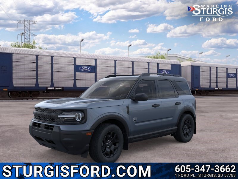 New 2026 Azure Gray Metallic Tri-Coat Ford Big Bend image 1