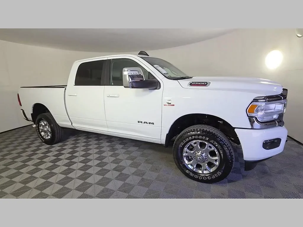 Used 2024 Bright White Clearcoat Ram Laramie image 34
