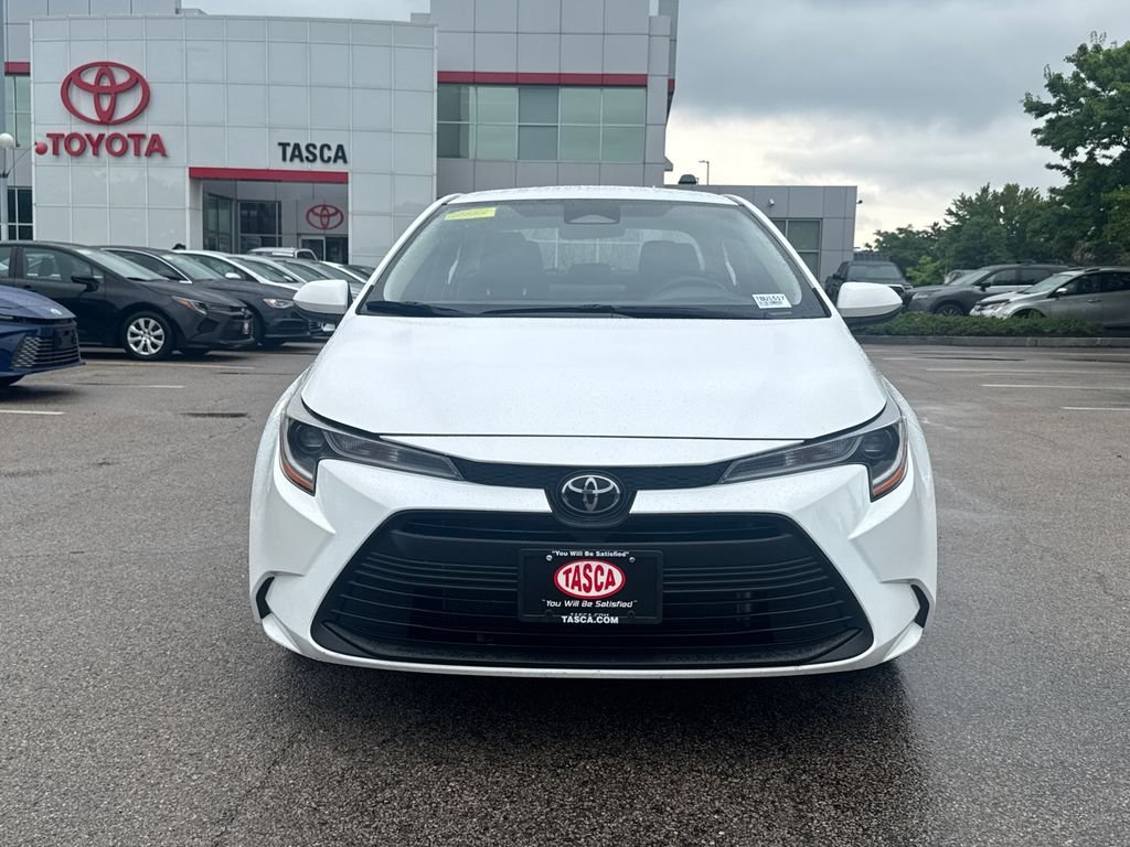 Used 2024 White Toyota LE image 2
