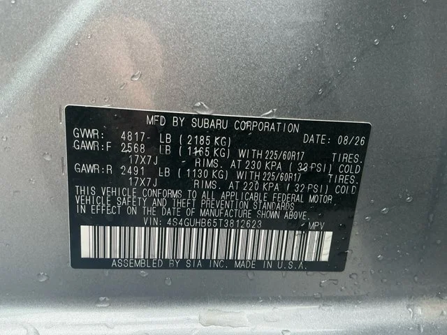 New 2026 ICE SILVER METALLIC Subaru Base image 16