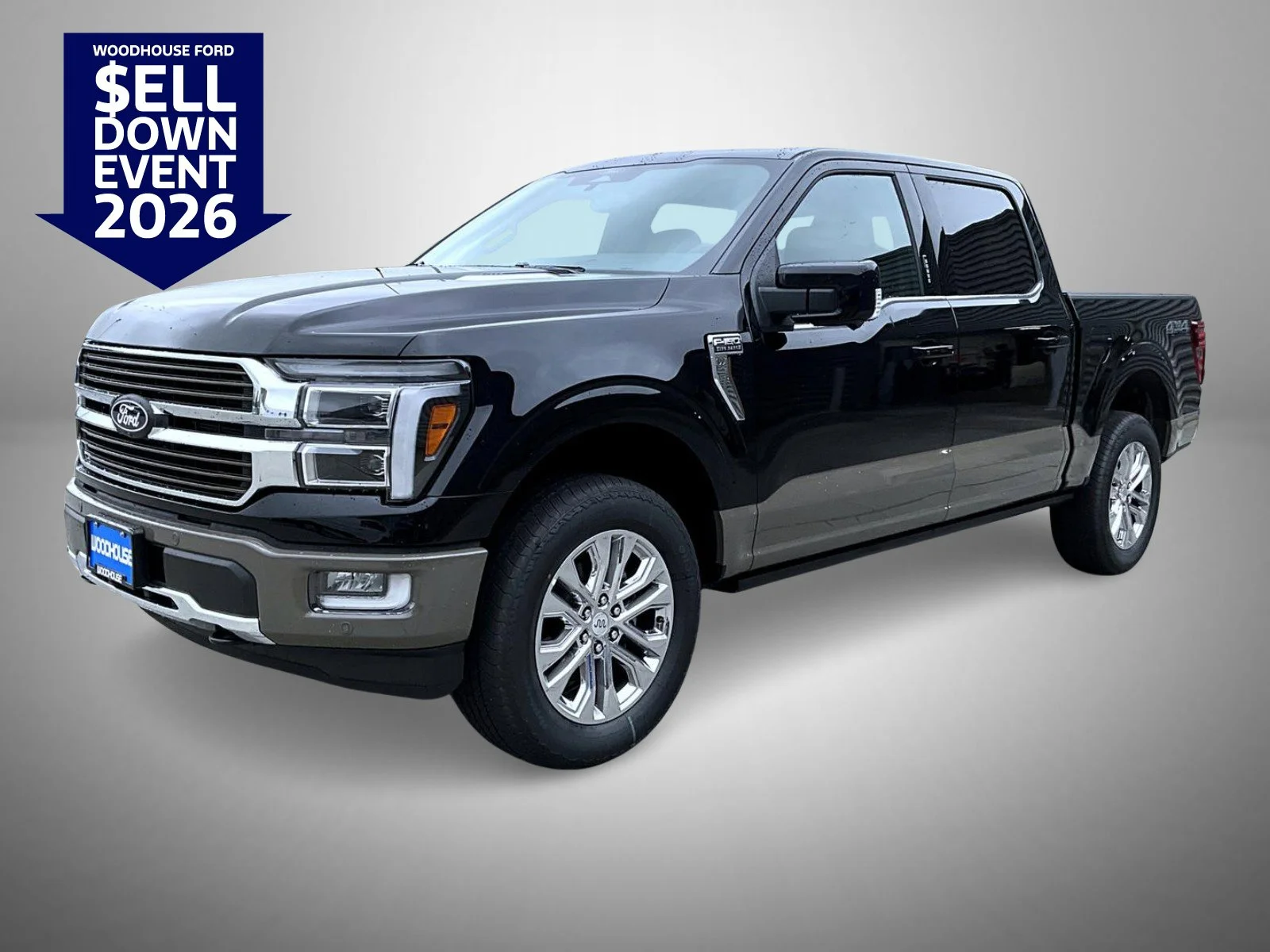 New 2026 Agate Black Metallic Ford King Ranch image 1
