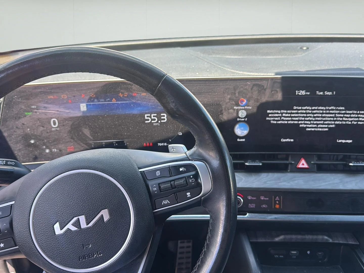 Used 2023 Dawning Red KIA X-LINE PRESTIGE image 10