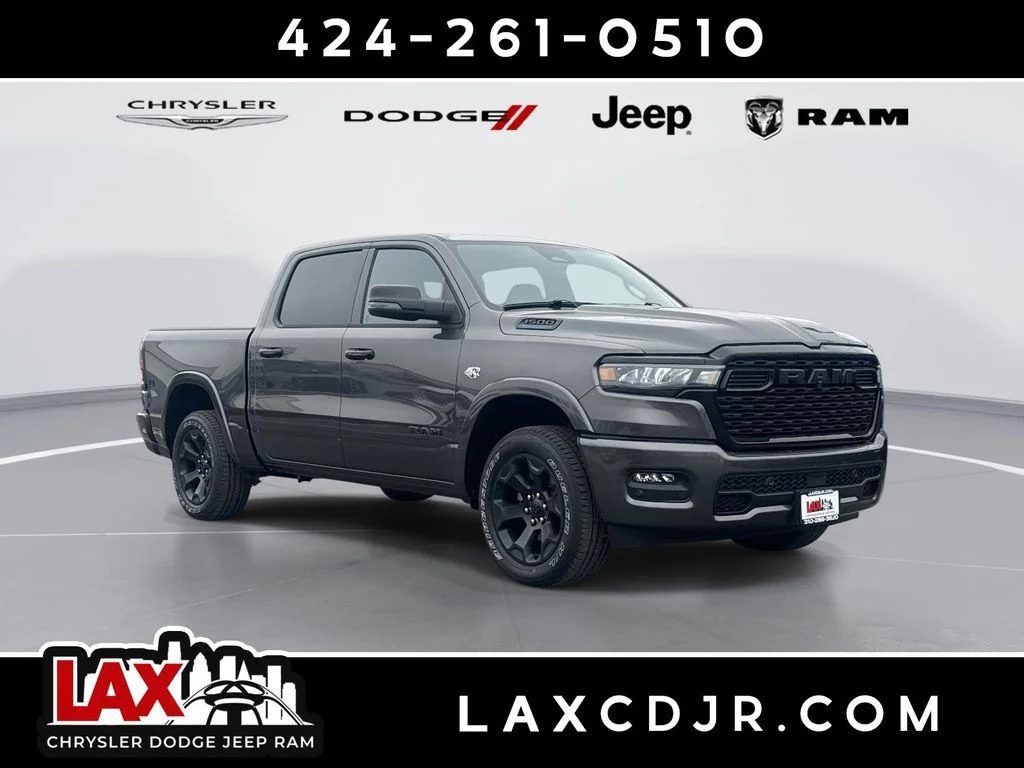 New 2026 Granite Crystal Metallic Clear-Coat Exterior Paint RAM Big Horn/Lone Star image 1