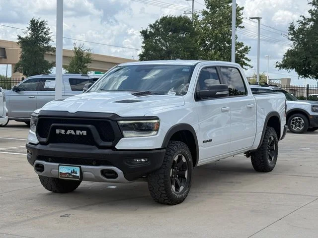 Used 2020 Bright White Clearcoat Ram Rebel image 8