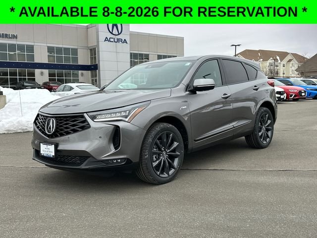 Certified Used 2026 Liquid Carbon Metallic Acura SH-AWD A-Spec image 1