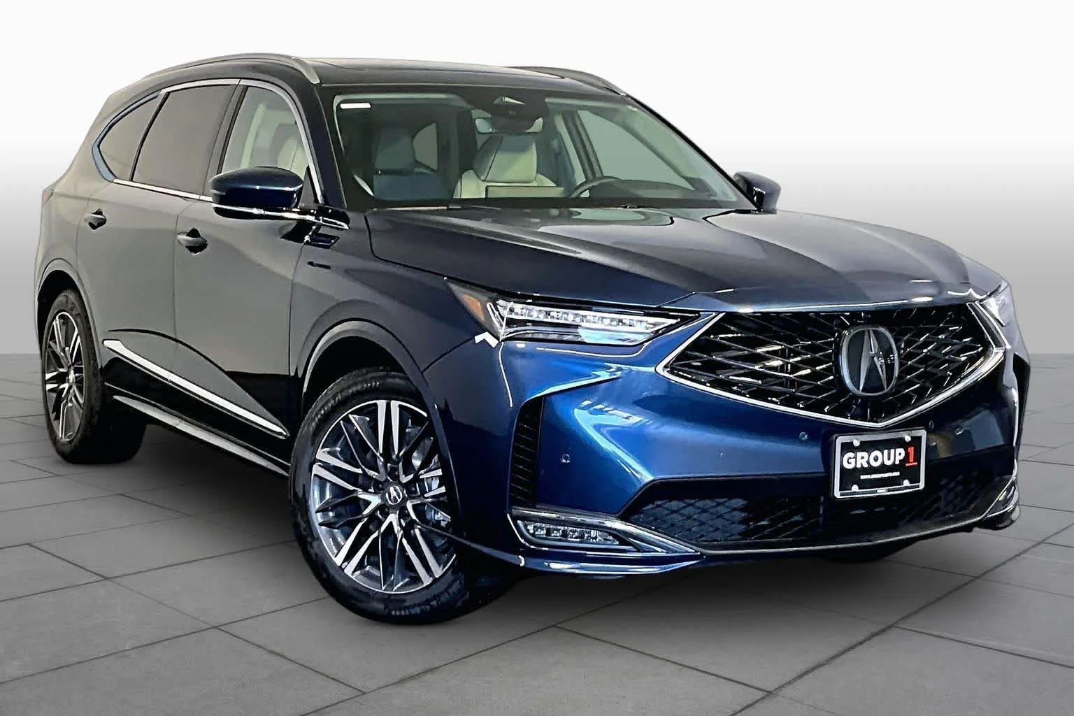 New 2026 Canyon River Blue Metallic Acura With Advance Package image 2
