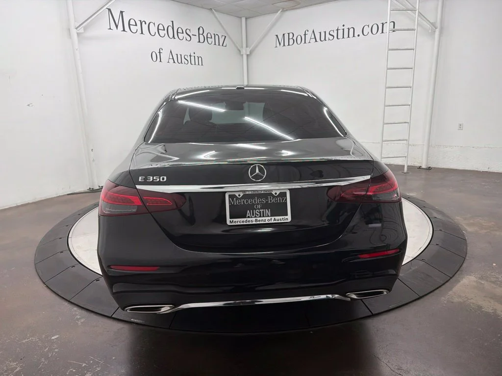 Certified Used 2022 Black Mercedes-Benz E 350 image 7