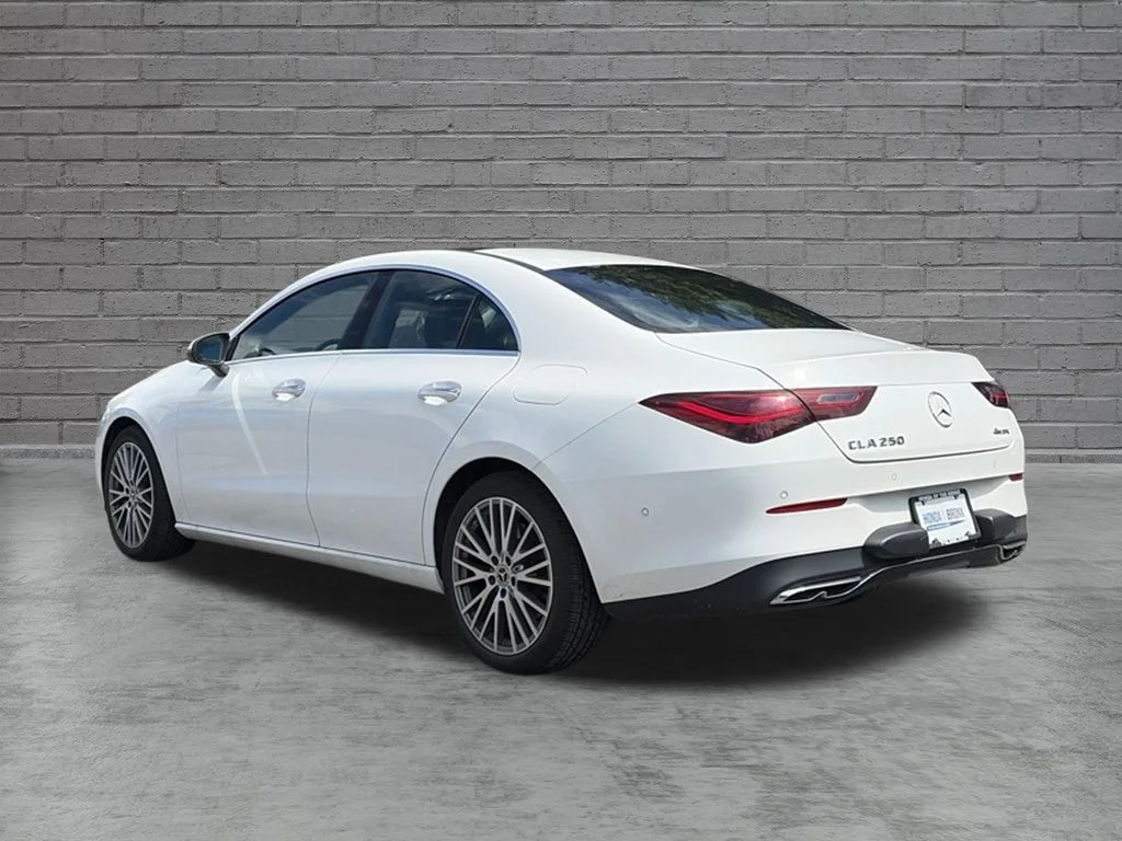 Used 2025 Polar White Mercedes-Benz CLA 250 image 3
