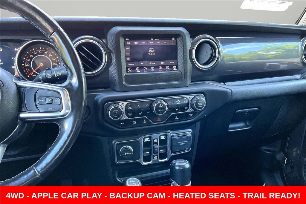Used 2021 Gray Jeep Unlimited Sahara Altitude image 9
