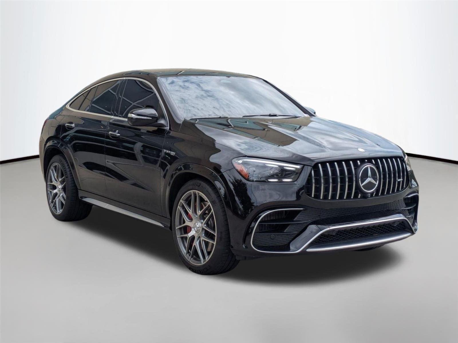 Used 2025 Obsidian Black Metallic Mercedes-Benz AMG® GLE 63 S image 3