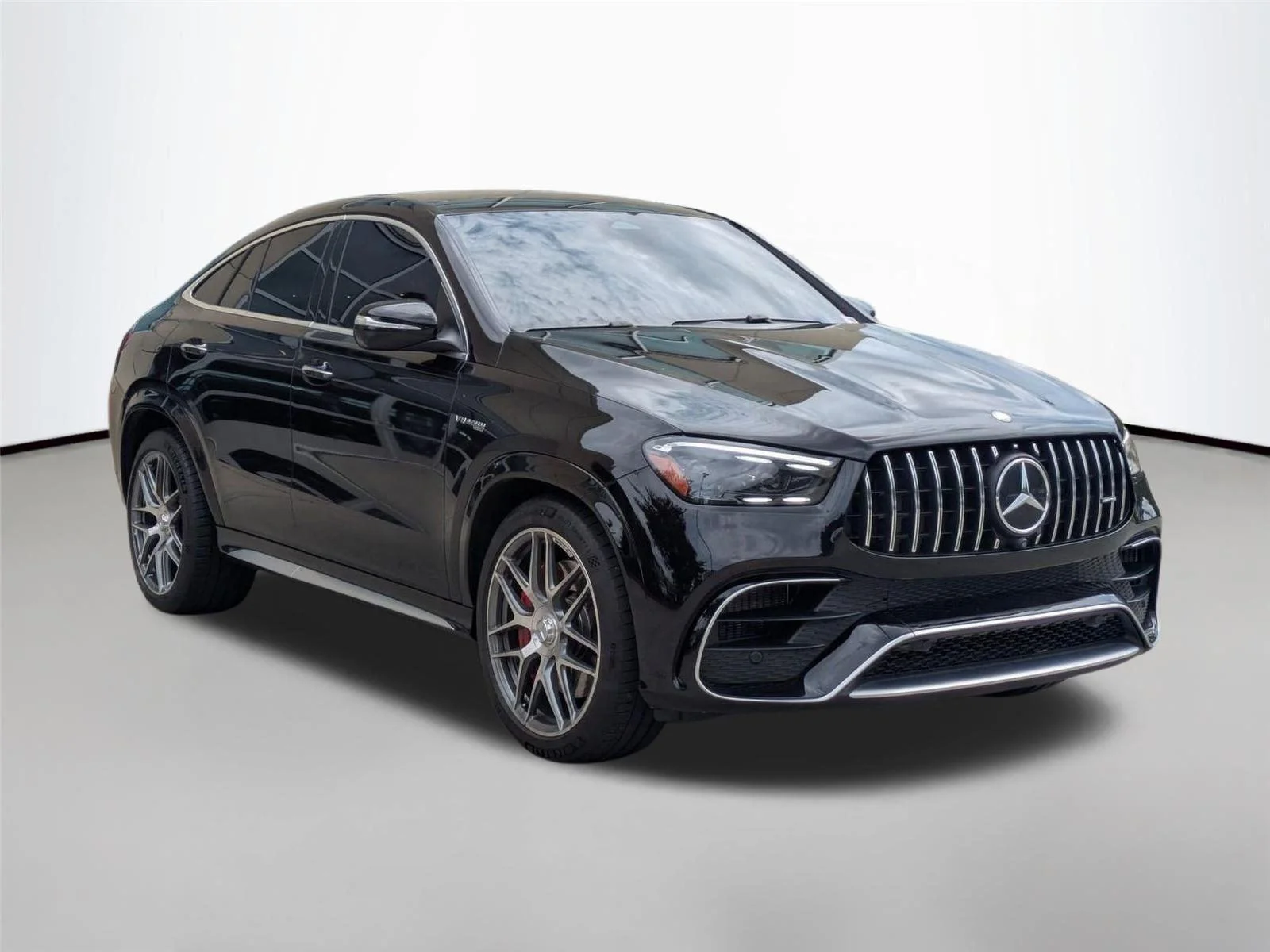 Used 2025 Obsidian Black Metallic Mercedes-Benz AMG® GLE 63 S image 3