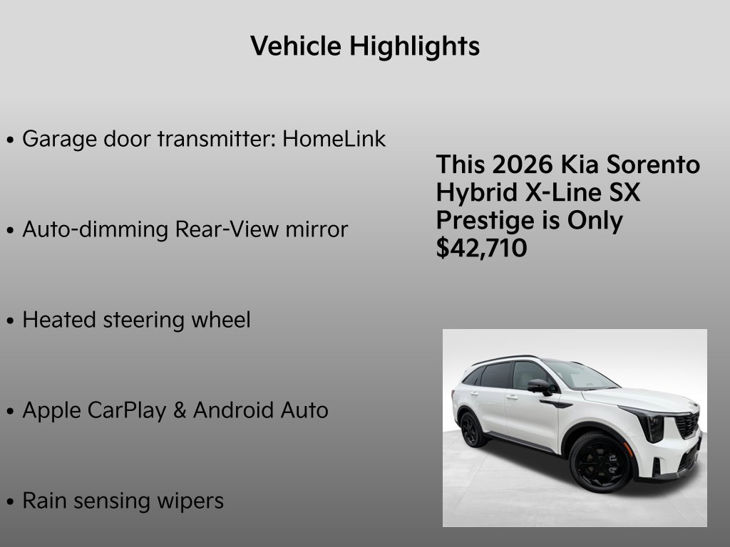 2026 Kia Sorento SX Prestige Hybrid - Photo 33