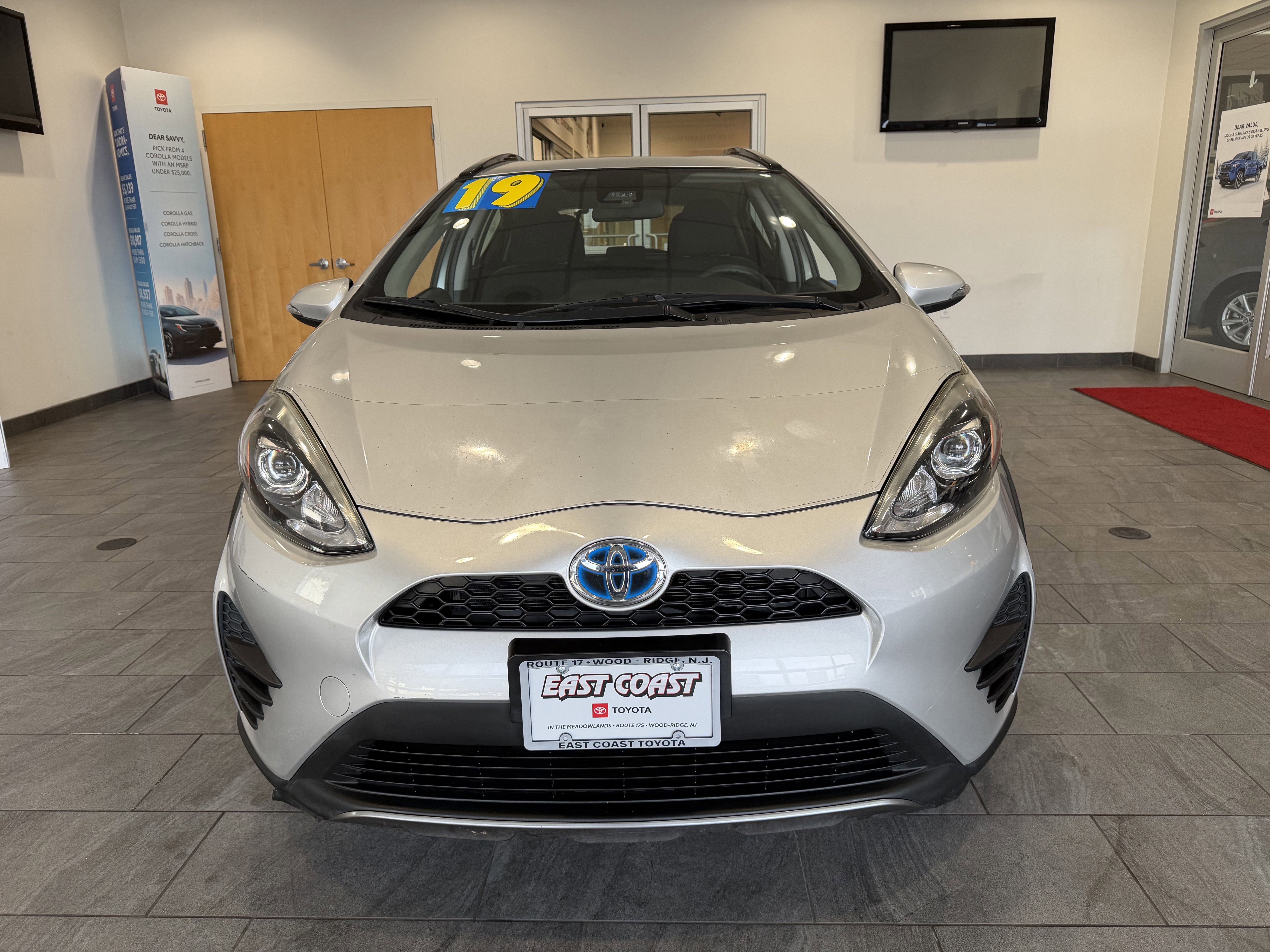 Used 2019 Toyota Prius C L with VIN JTDKDTB32K1624420 for sale in Wood-Ridge, NJ