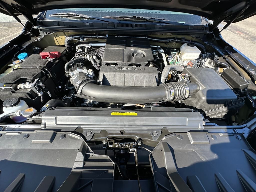 New 2026 Super Black Nissan Crew Cab SV image 24