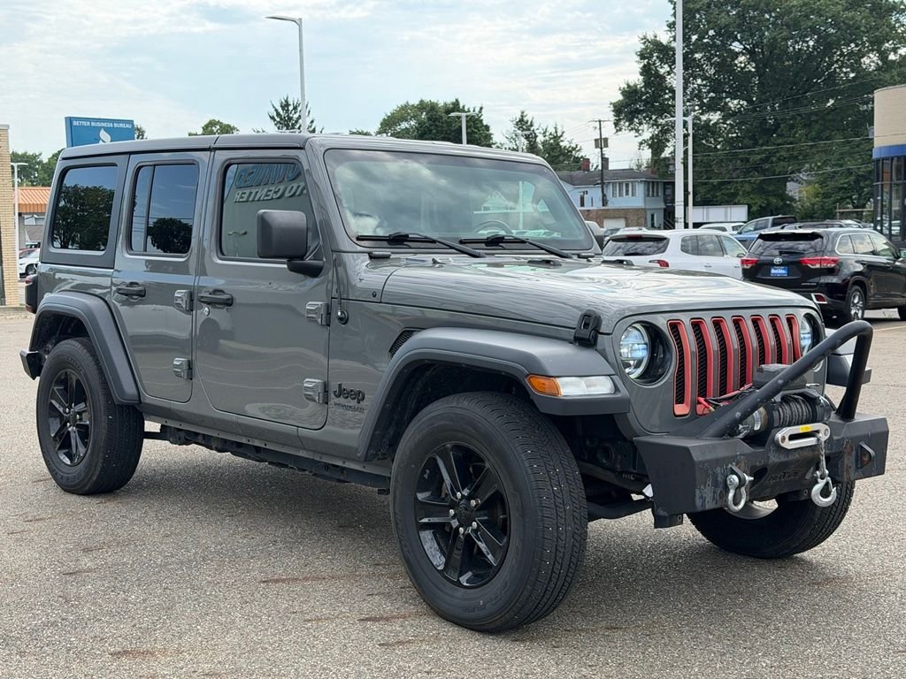 Used 2020 Gray Jeep Unlimited Sport Altitude image 5