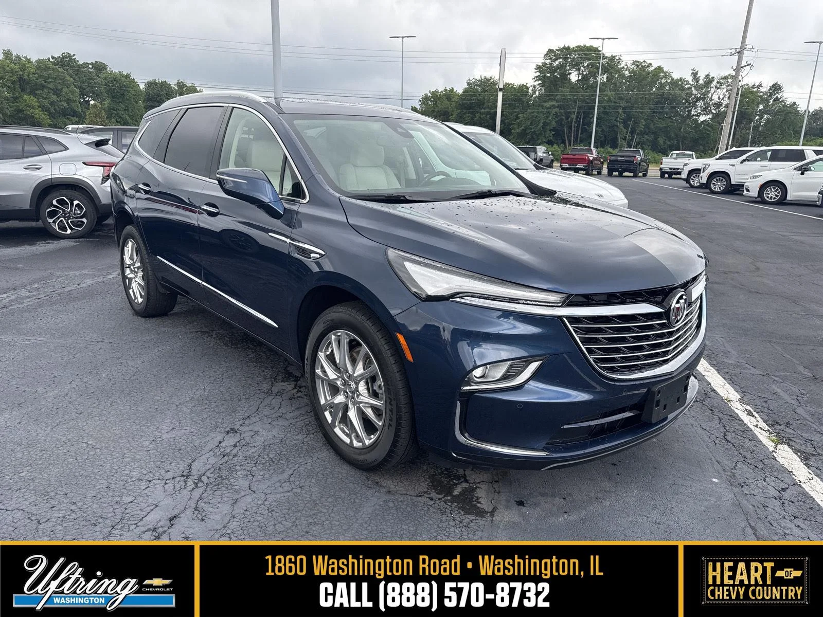 Used 2023 Emperor Blue Metallic Buick Essence image 1