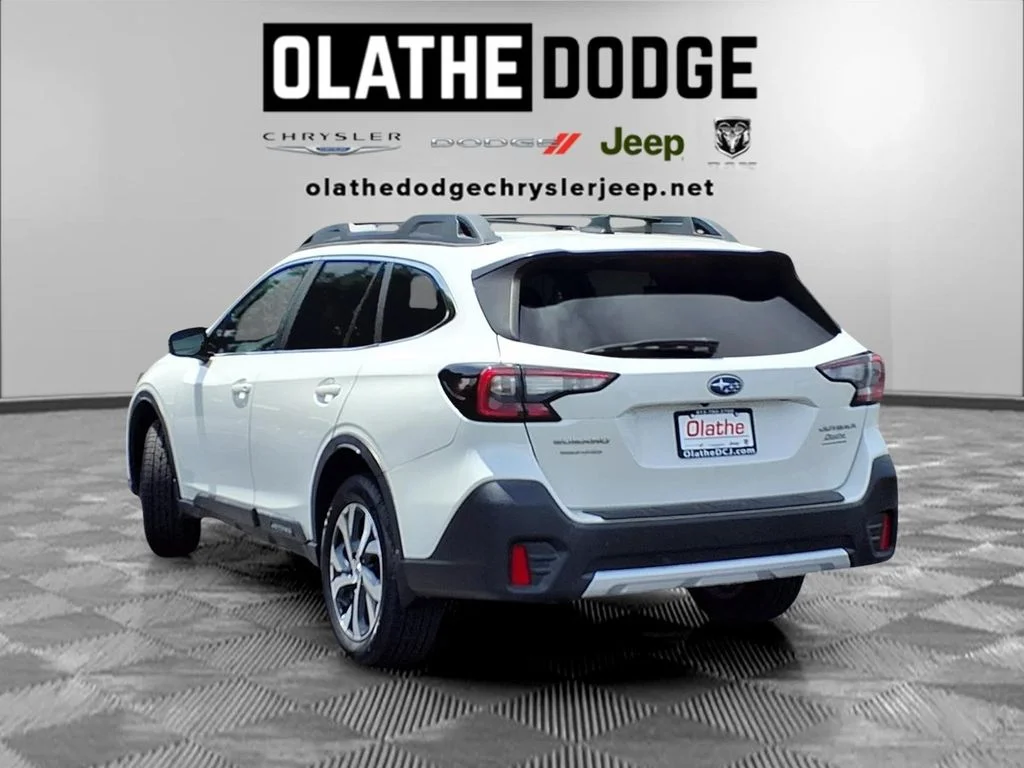 Used 2021 White Subaru Limited image 3
