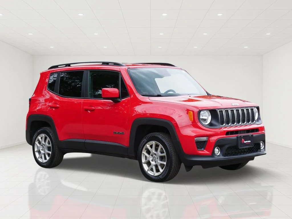 Certified Used 2020 Red Jeep Latitude image 1