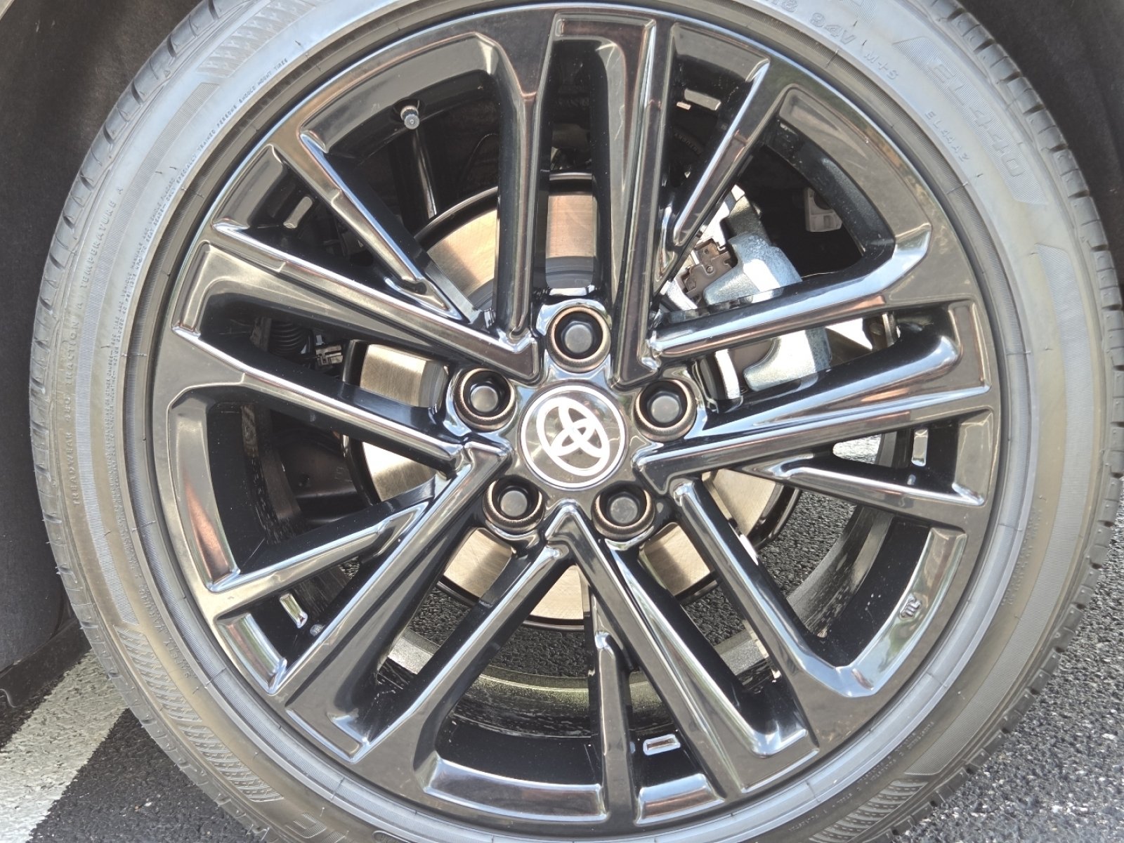 Used 2026 Midnight Black Metallic Toyota SE image 15