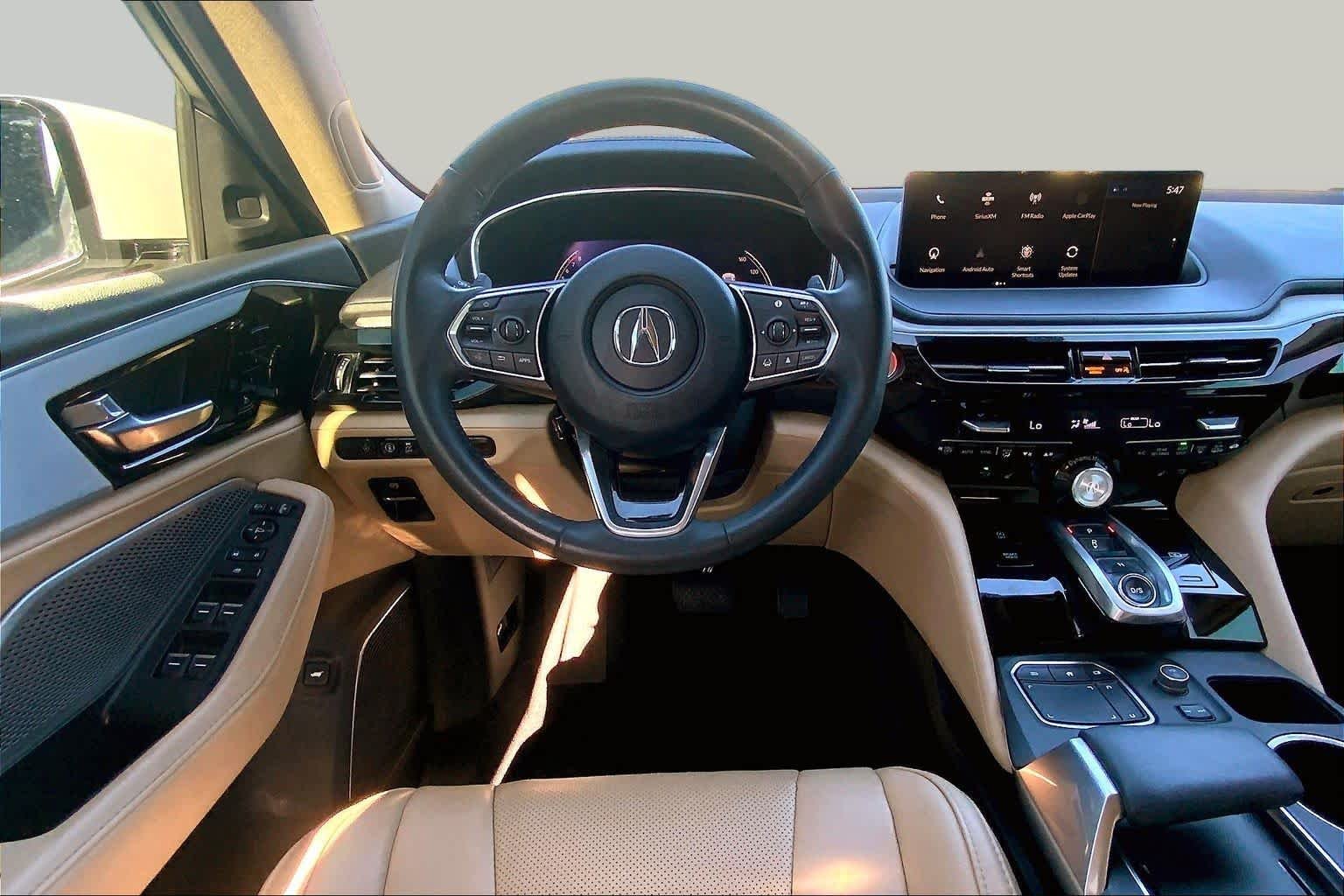 Used 2024 Platinum White Pearl Acura w/Technology Package image 6