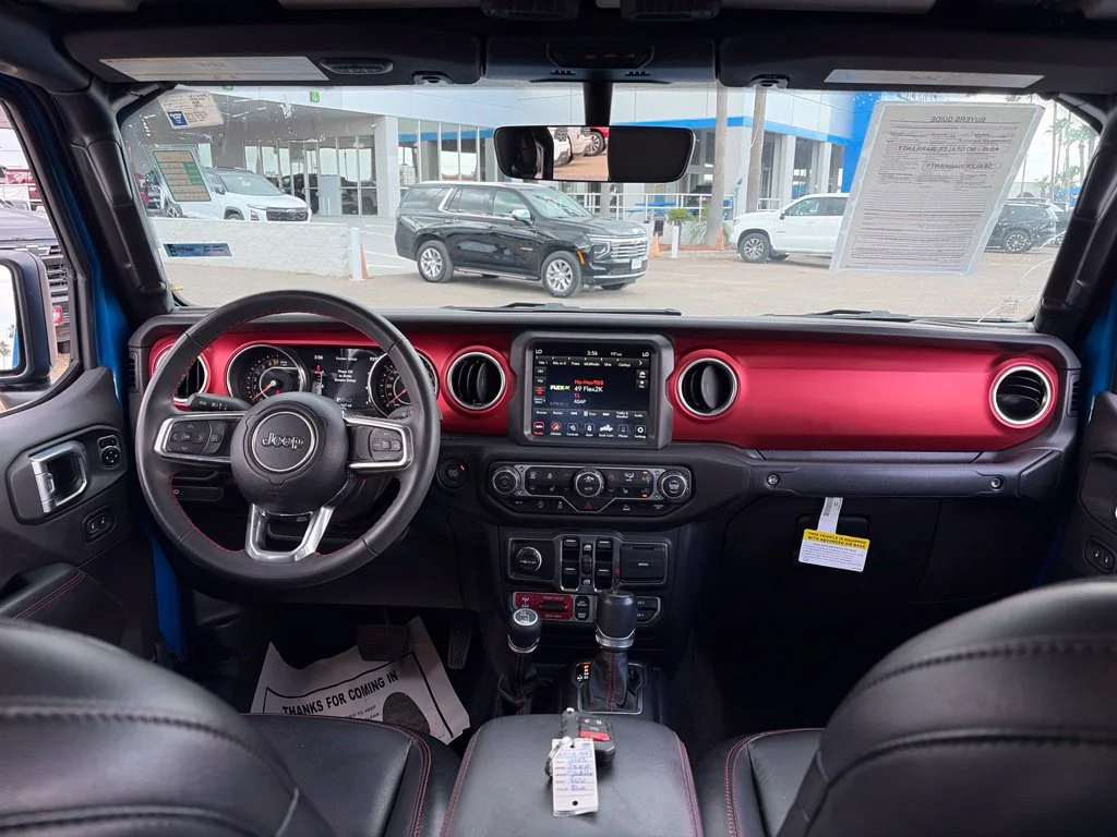 Used 2023 Blue Jeep Rubicon image 11