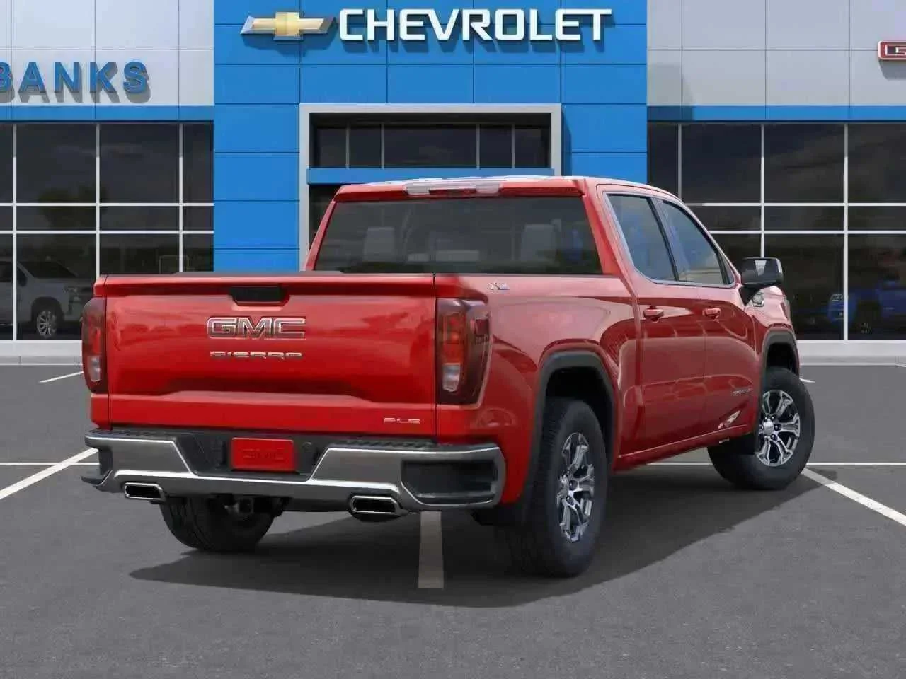 New 2026 Cardinal Red GMC SLE image 4