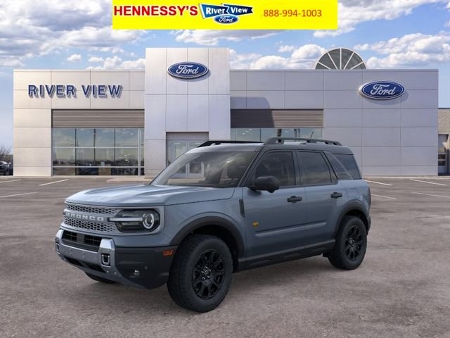 New 2026 Azure Gray Metallic Tri-Coat Ford Badlands® image 1