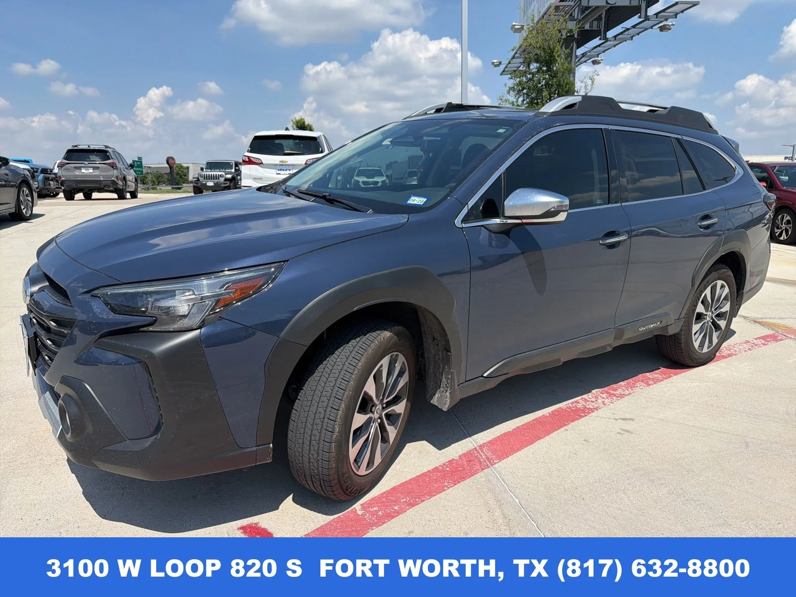 Used 2025 Blue Subaru Touring image 1