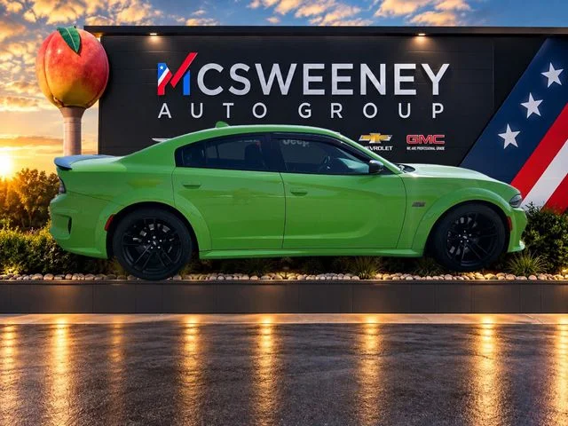 Used 2023 Green Dodge R/T Scat Pack Widebody image 6