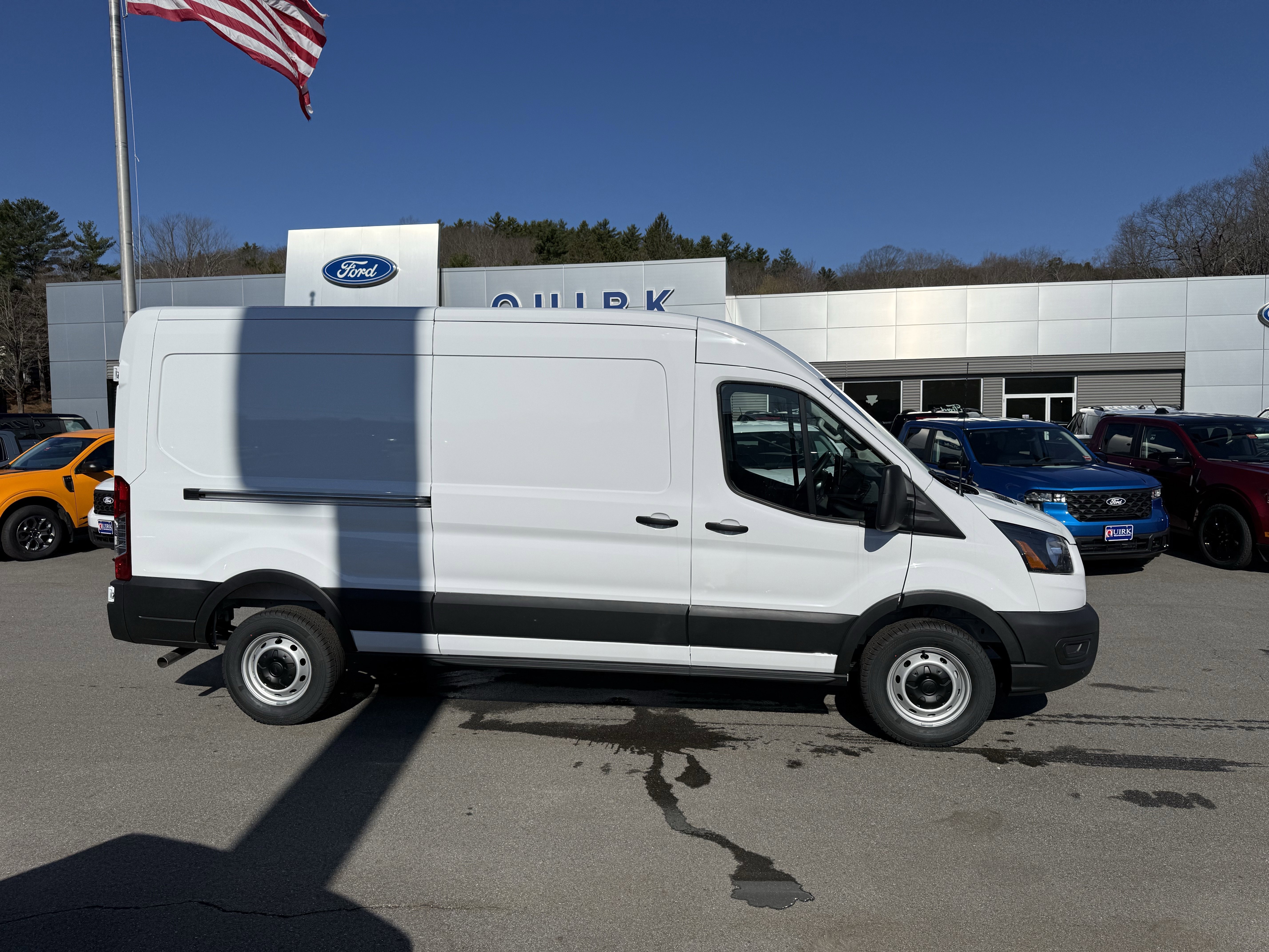 New 2026 Oxford White Ford Cargo Van image 2
