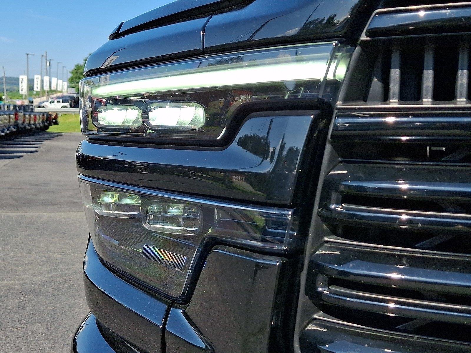 Used 2025 Diamond Black Crystal Pearlcoat Ram Laramie image 9