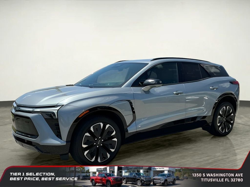 Used 2025 Chevrolet Blazer EV RS with VIN 3GNKDJRJ4SS108591 for sale in Titusville, FL