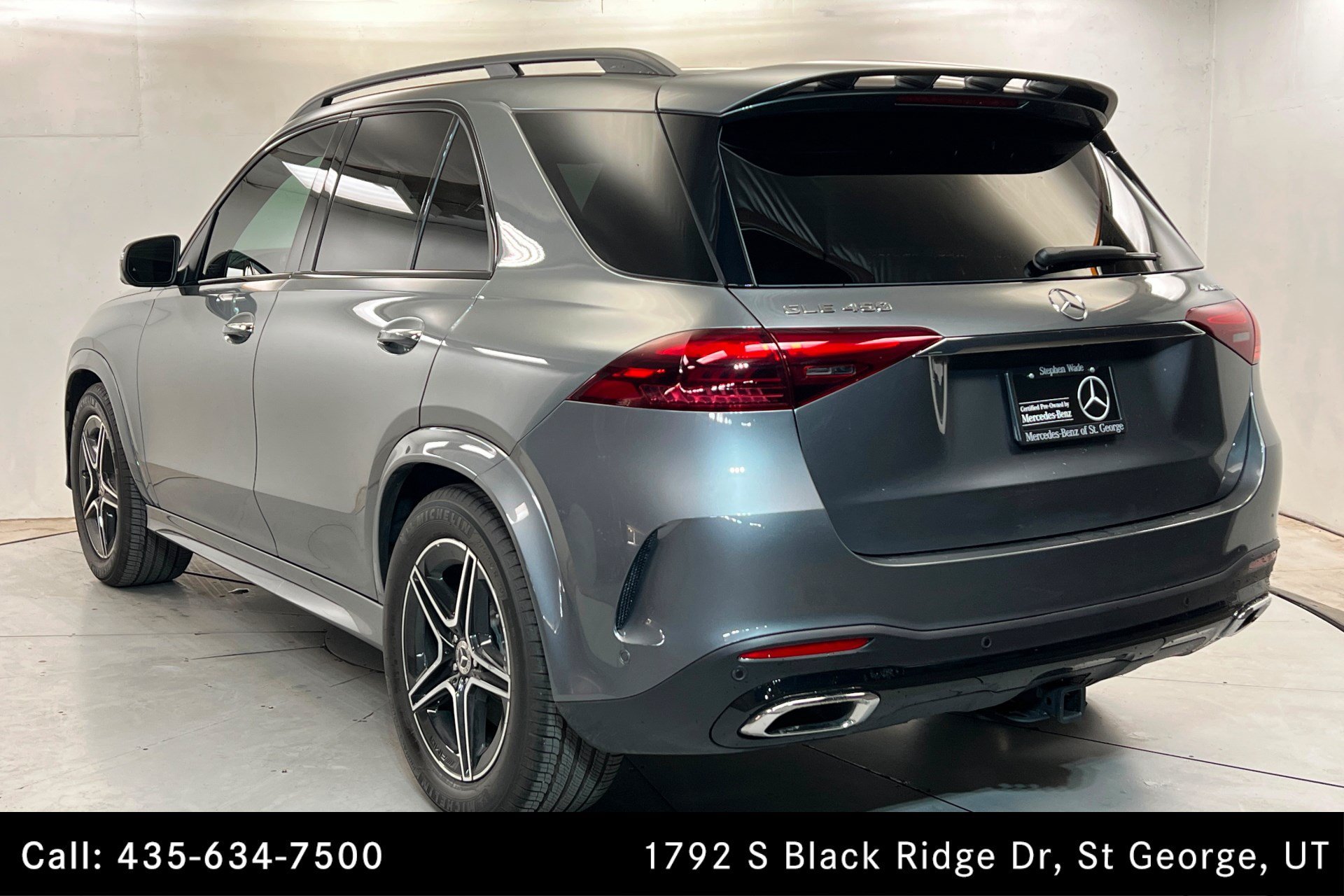 Certified Used 2026 Selenite Grey Metallic Mercedes-Benz GLE 450 image 3