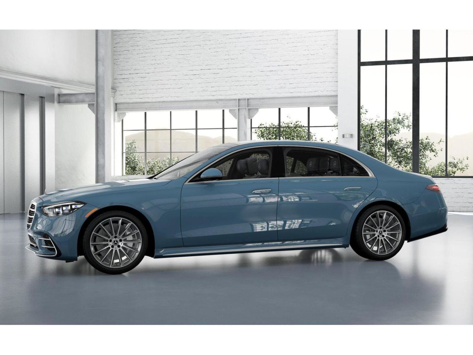 New 2026 MANUFAKTUR China Blue Mercedes-Benz S 580 image 36