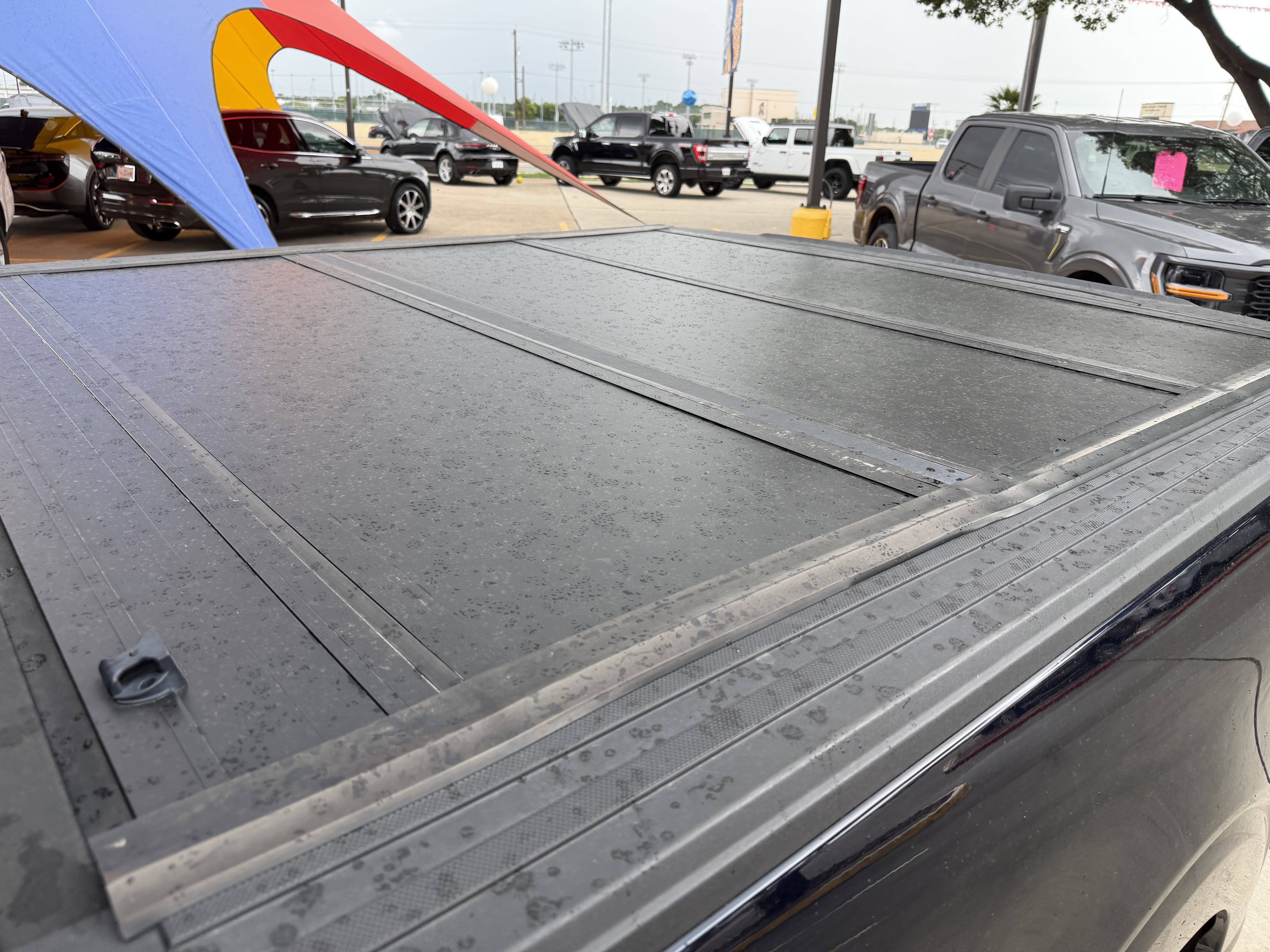 Used 2023 Antimatter Blue Metallic Ford King Ranch PowerBoost image 11