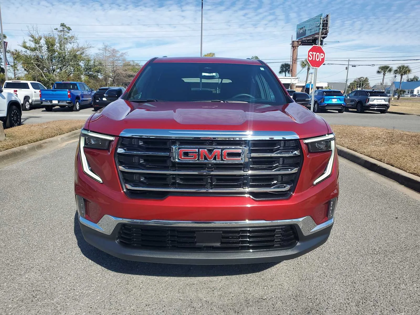 New 2025 Volcanic Red Tintcoat GMC Elevation image 9