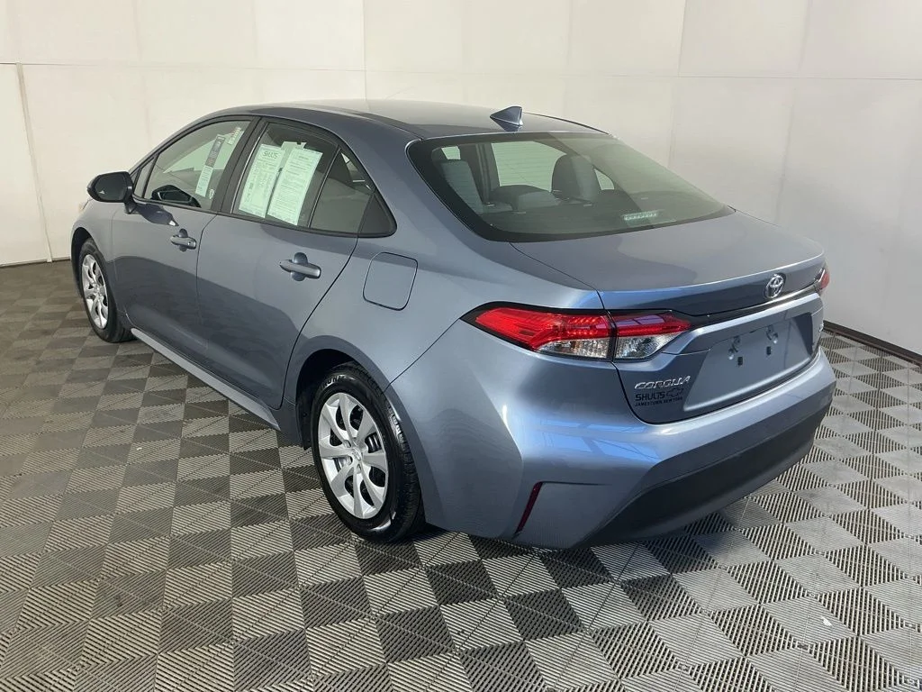 Certified Used 2023 Blue Toyota LE image 9