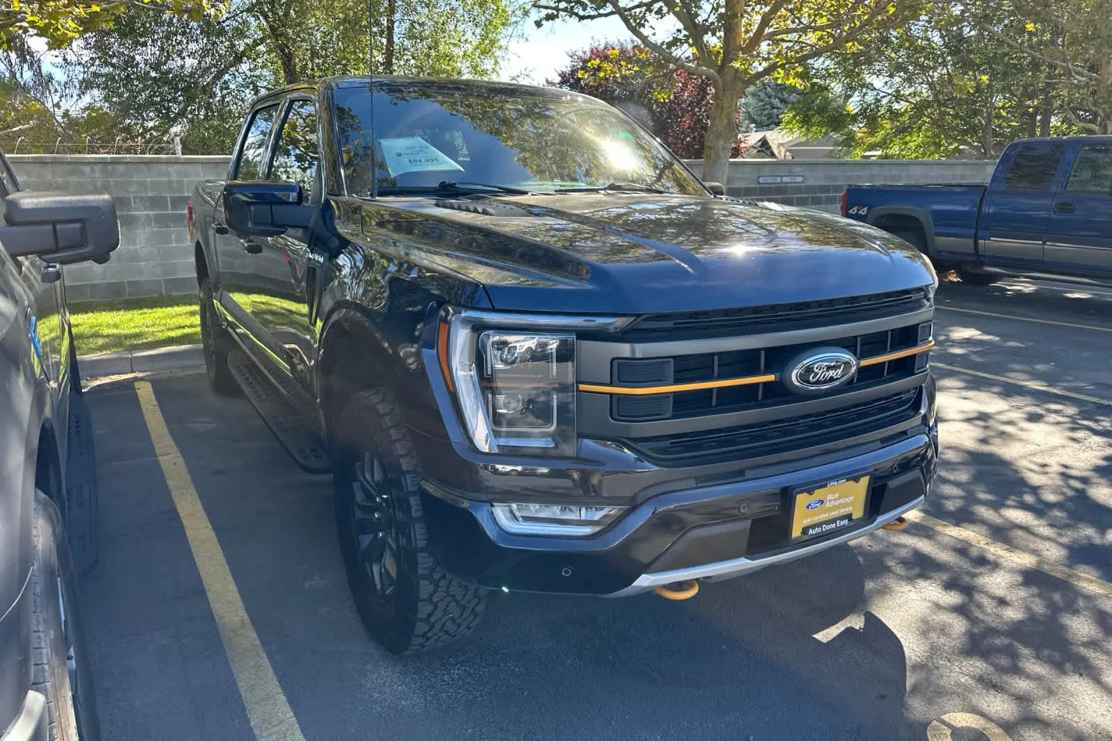 Certified Used 2023 Antimatter Blue Metallic Ford Tremor image 3
