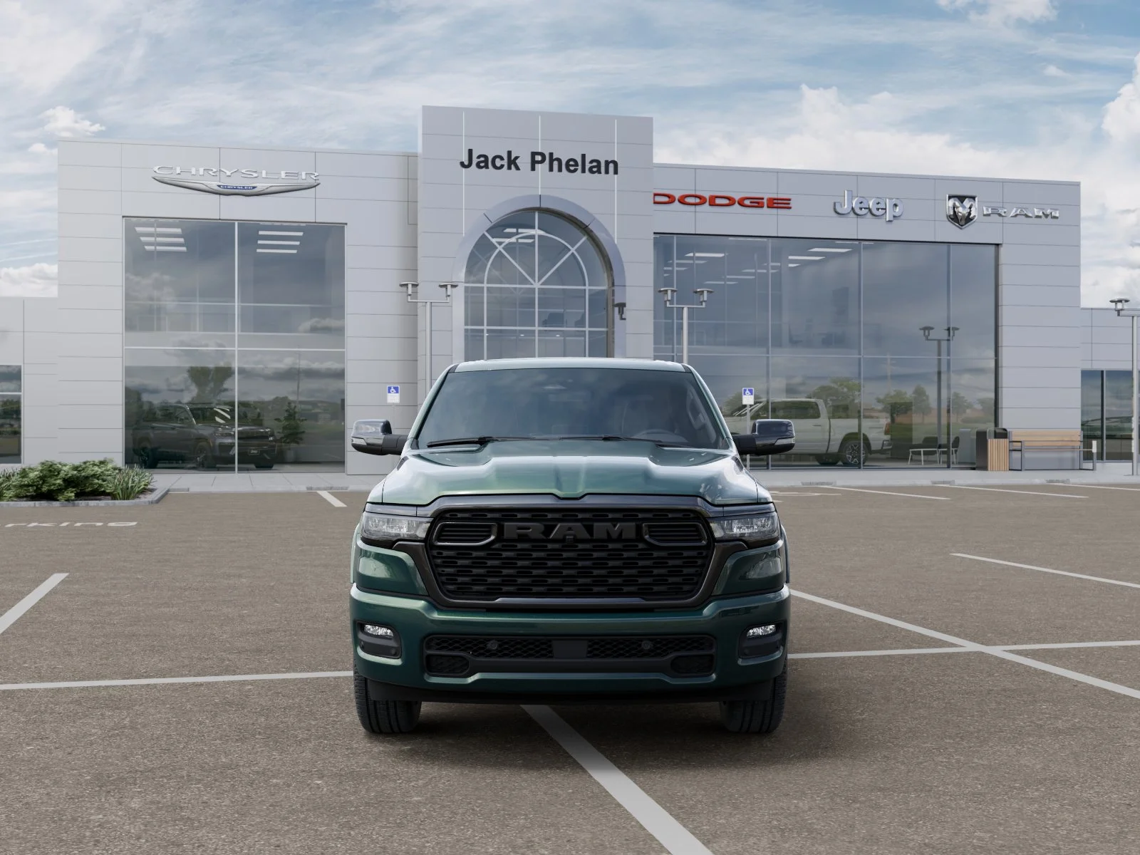 New 2026 Serrano Green Metallic RAM Big Horn/Lone Star image 6