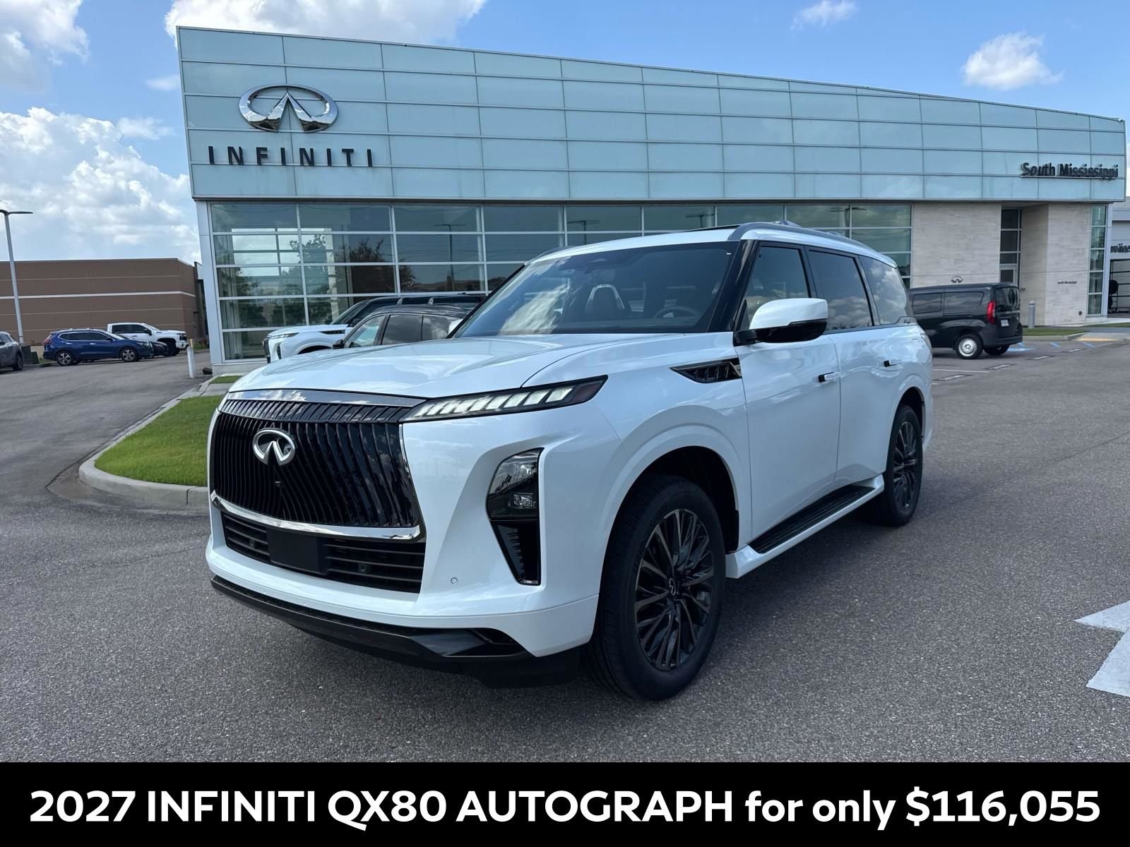 New 2027 RADIANT WHITE INFINITI Autograph 4WD image 2
