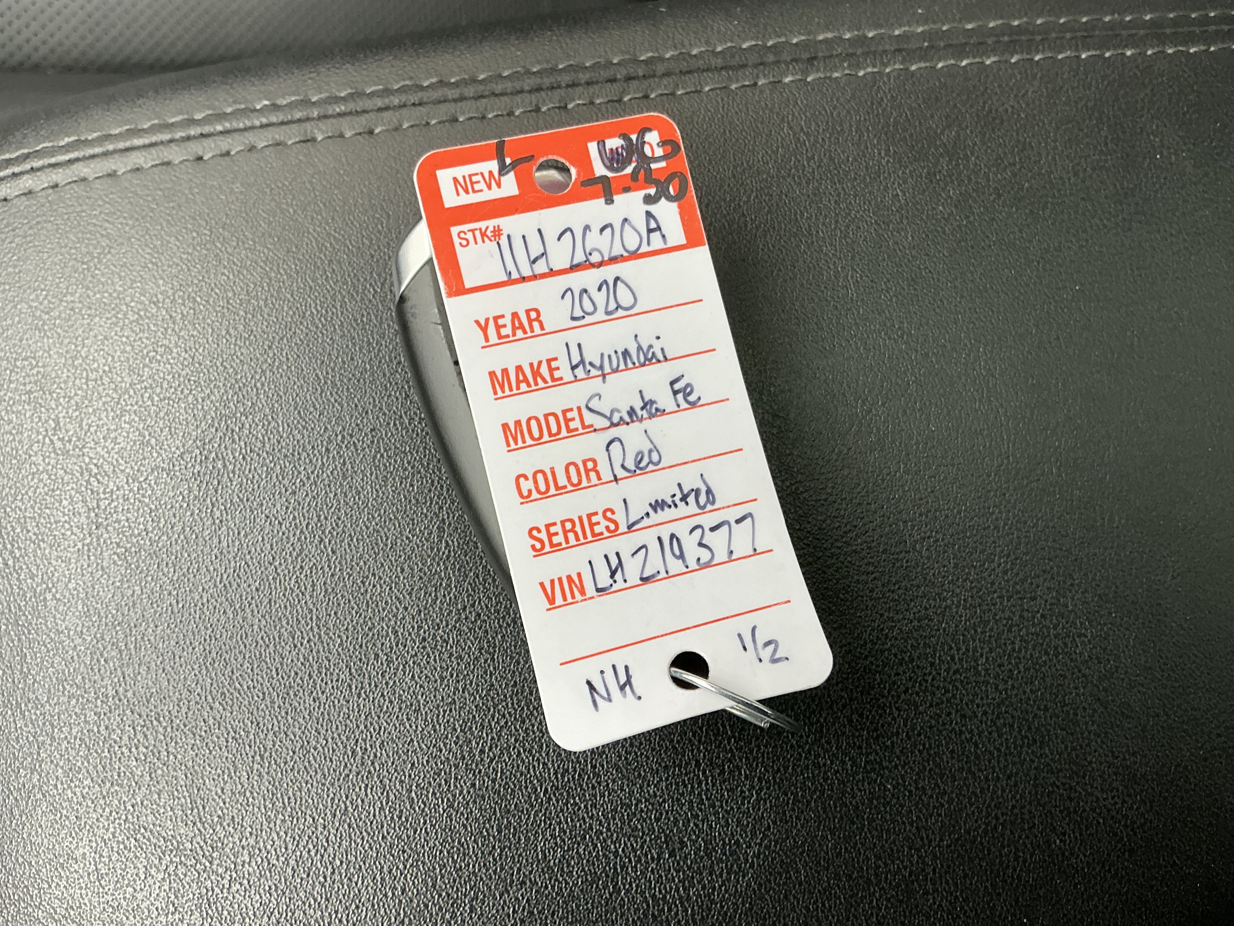 Certified Used 2020 Lava Orange Hyundai Limited image 8