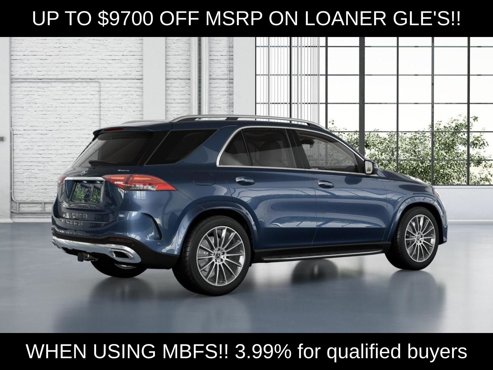 Certified Used 2026 Blue Mercedes-Benz GLE 450 image 22