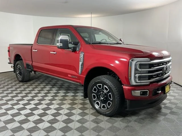 Used 2024 Red Ford Platinum image 3