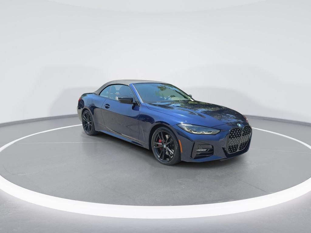 Certified Used 2023 Blue BMW 430i xDrive image 2