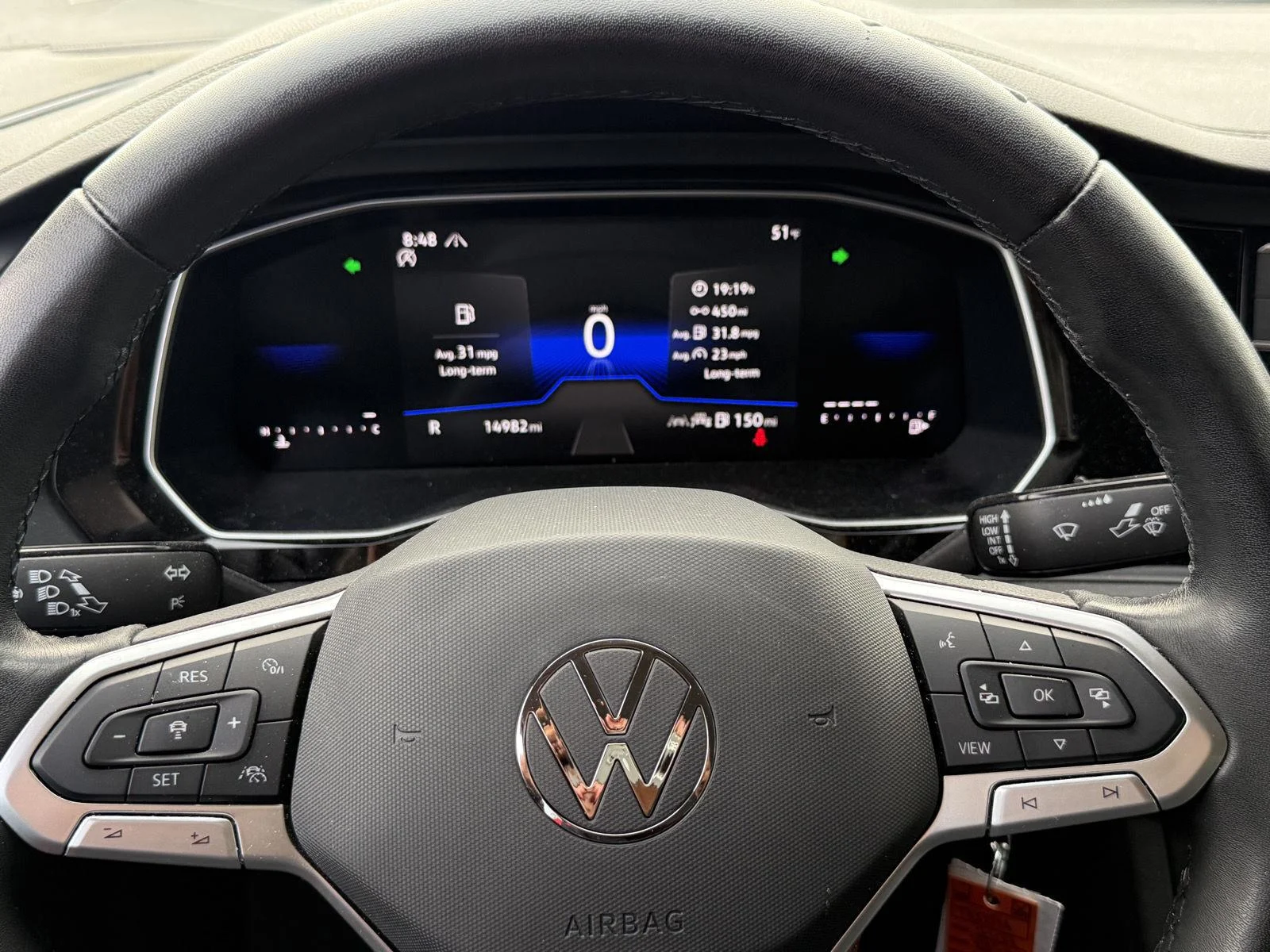 Used 2024 Rising Blue Metallic Volkswagen S image 18