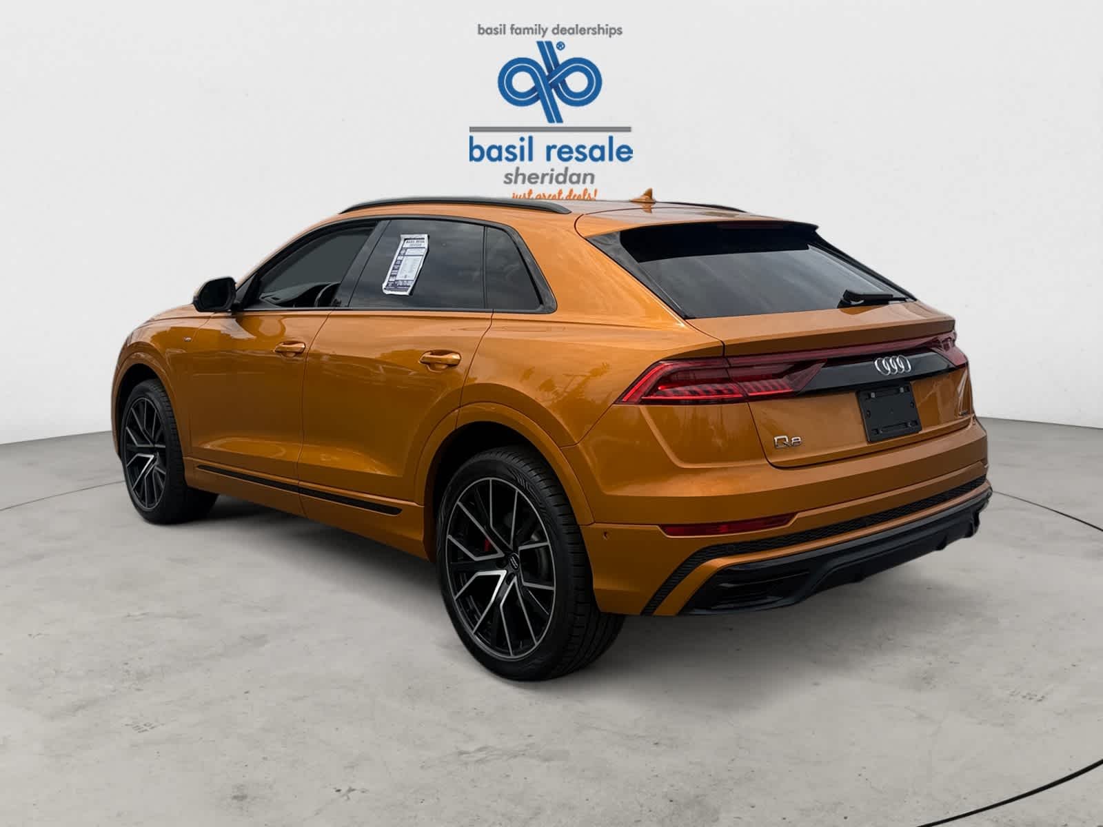 Used 2021 Dragon Orange Metallic Audi Premium Plus image 5