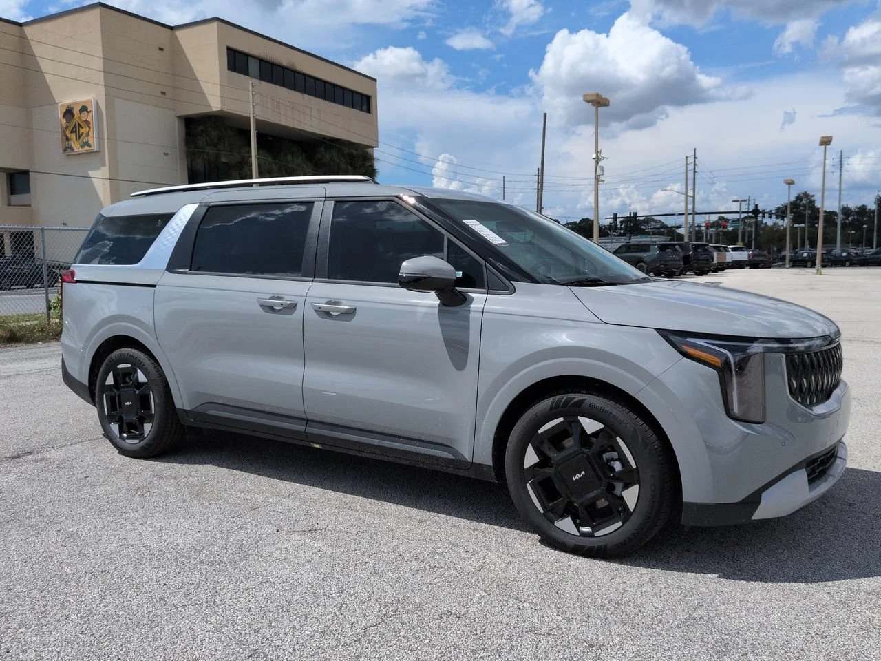 New 2026 Ceramic Silver Kia EX image 1