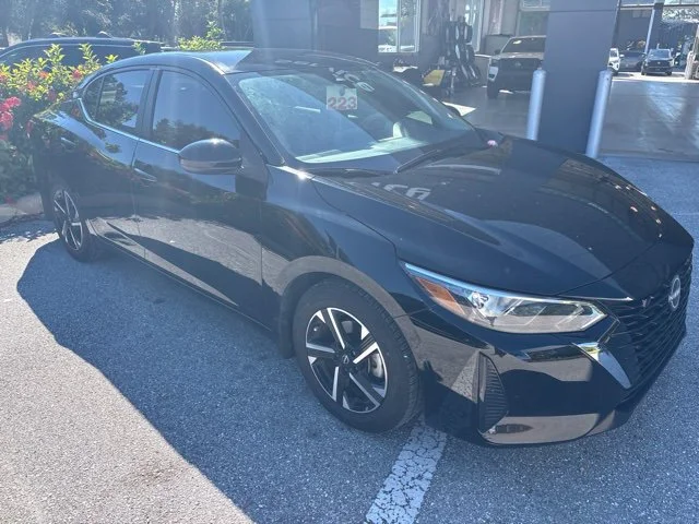 Certified Used 2025 Black Nissan SV image 2