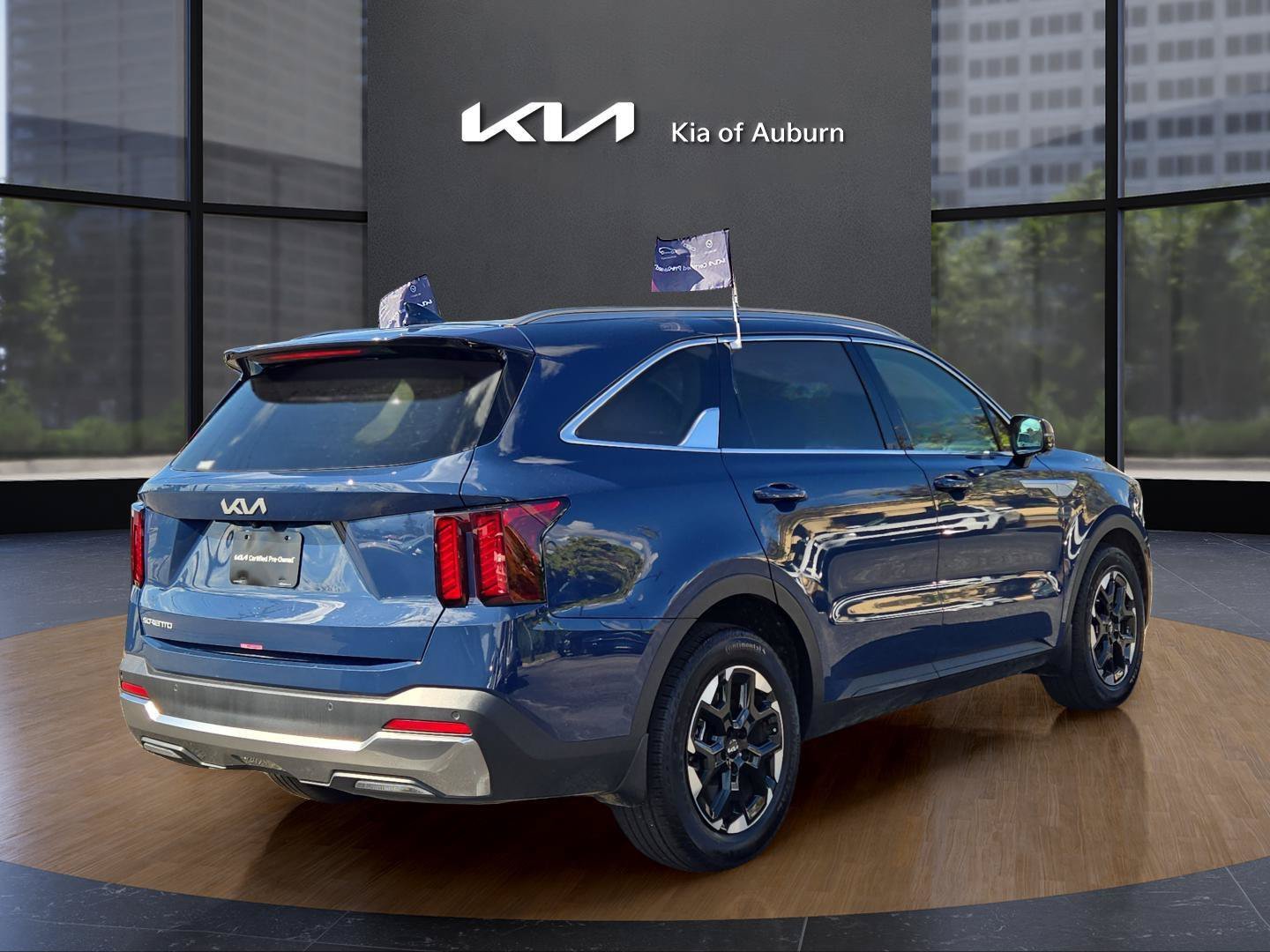 Used 2025 Midnight Lake Blue Kia S image 6